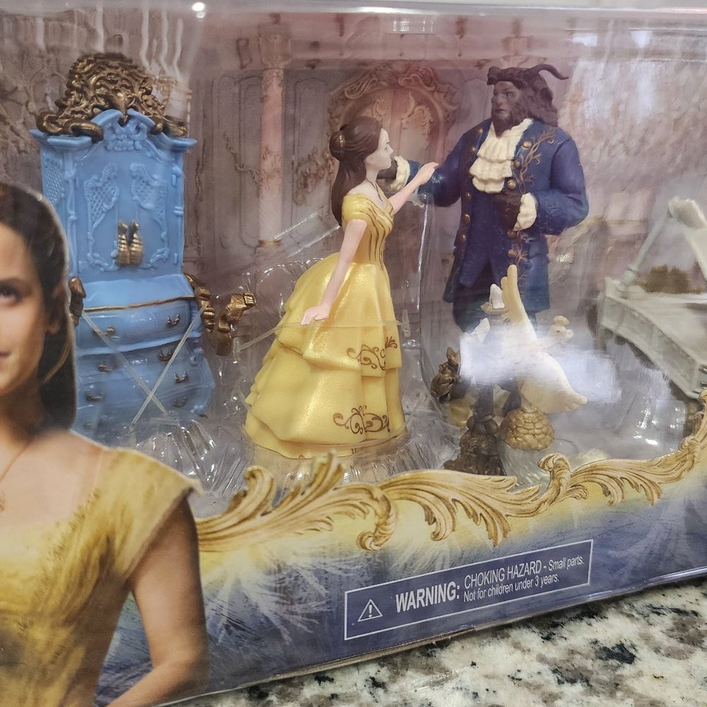 Beauty and the Beast Enchanted Figurine Set